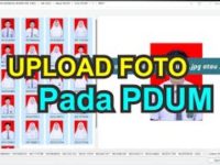 Cara Upload Foto pada PDUM 2022